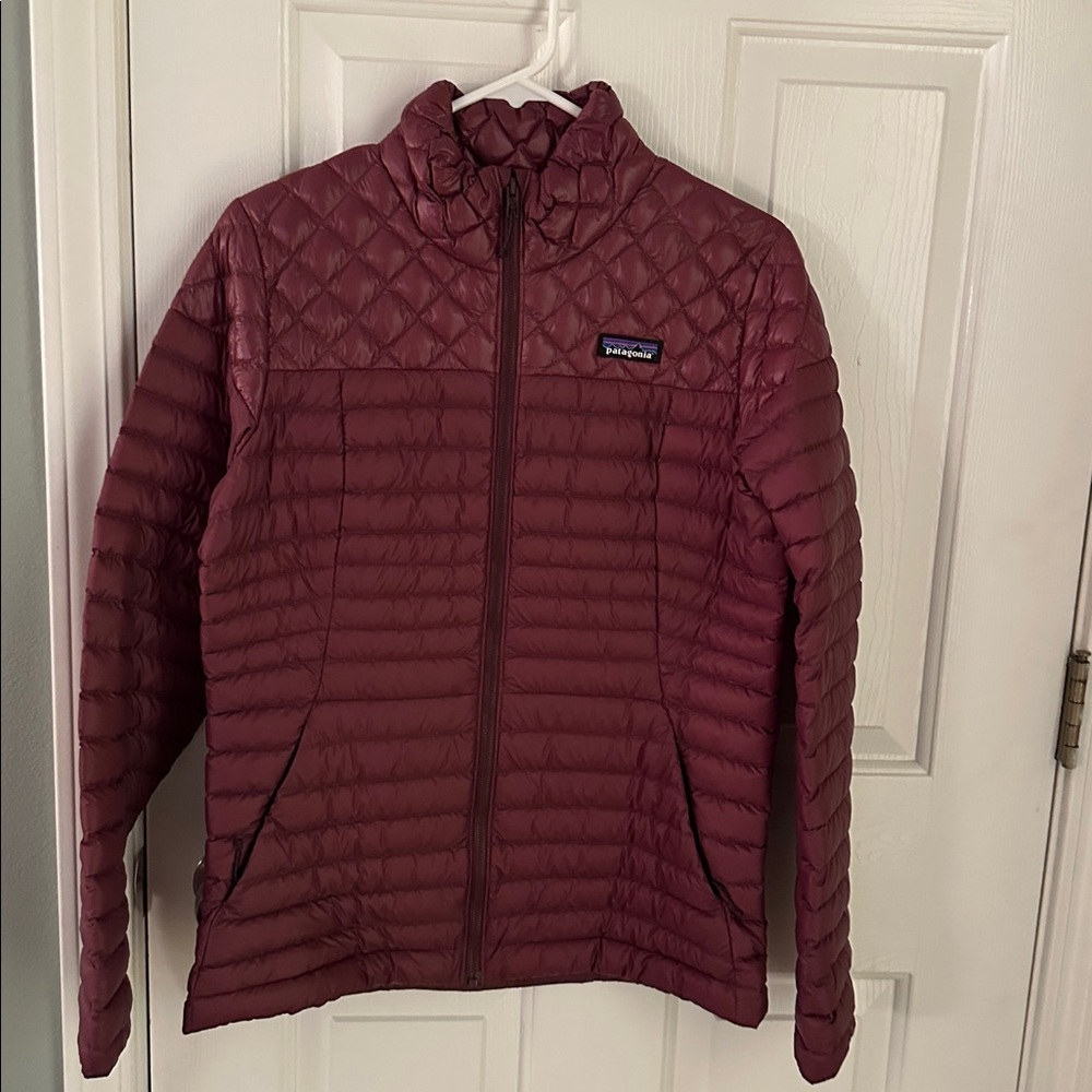 Patagonia Maroon Quilted Jacket